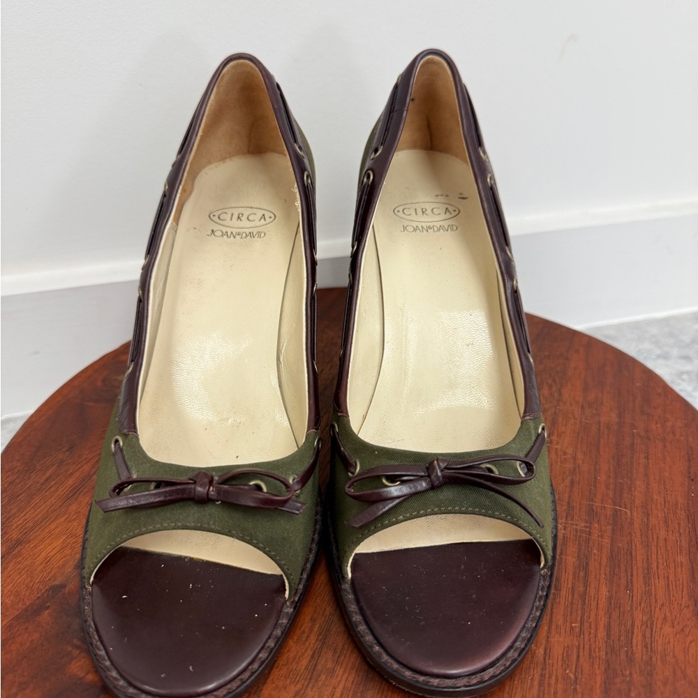 Joan‎ & David Olive and Brown Heels